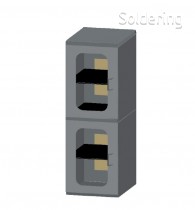 Vysúšacia skriňa GHIBLI-PRO, 2 dvierka, 700l