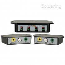 Kontinuálny monitor uzemnenie pracovnej plochy a pracovníka, duálny, 4mm, 99093