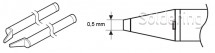 Spájkovací hrot A1577 (CHIP 0,5 L) pre termokleště FX-8804