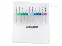 Súprava vrtákov na DPS, 1,1-2,0mm, 10ks/bal