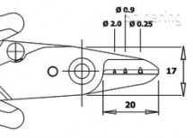 Odizolovacie kliešte / nožnice CCS 15 NBD, ESD