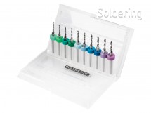 Súprava vrtákov na DPS, 1,1-2,0mm, 10ks/bal