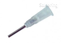 Dávkovacia ihla bez závitu, transparentná, 12,4mm, 1,40mm, kaliber 17G