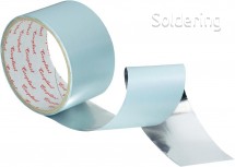 Hliníková páska na pripevnenie vyhrievacích káblov