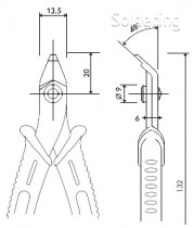 Strihacie kliešte TR 30 T