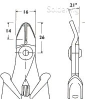Strihacie kliešte ITR 58 R