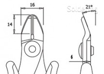 Štipacie kliešte ITRR 58