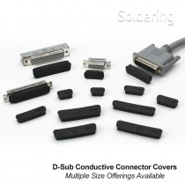 ESD kryty na konektory D-SUB 37S, M5501 / 37S-125P, 1000ks / bal, 35785
