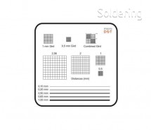 Mriežky 0,5x0,5mm,1x1mm, 2,56mm, hr. čiar od 0,mm