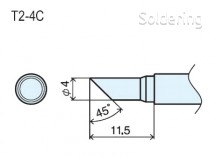 Spájkovací hrot T2-4C