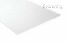 Plexisklo (d x š) 100 mm x 50 mm, hrúbka materiálu 3 mm, transparentný, 1 ks