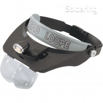 Náhlavná lupa s LED osvetlením RoNa 460 202