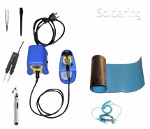 ESD spájkovacia stanica Hakko FX-888D modrožltá - SET III.