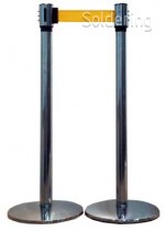 Stĺpiky pre ohraničenie EPA s jedným pásikom