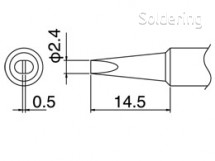 Spájkovací hrot T18-D24