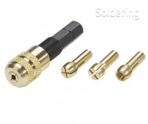 Upínacia vložka so 6-hranným vretenom a klieštinami