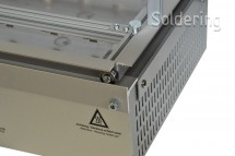 Spájkovacia vaňa GT 350, detail spájkovacieho rámu s vedením