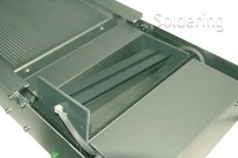 Detail dávkovača taviva - penový dávkovač.