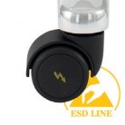 ESD pracovná stolička LEAN, SS, ESD5, A-LE1115AS