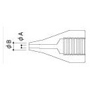 Hakko - Odspájkovaci hrot A 1496, Nozzle 0,8 mm