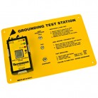 DESCO Europe - Tester ESD zápästných náramkov, s nástennou doskou, 222506