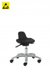 Throna - Clean room ESD pracovná stolička Sit-stand Pu-Soft C-TL151AP