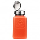  - ESD dávkovacia fľaštička One-Touch durAstatic®, oranžová, 180ml, 35270