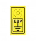  - Lepiace štítky - symbol EBP, 33x17mm, 25ks/list