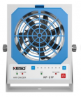 Stolový ionizátor StaticTec KESD KF-21F s nastaviteľným prietokom vzduchu, vysokým napätím a alarmom