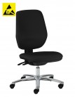 ESD pracovná stolička Professional, PCX, ESD2, A-EX1111AS čierna