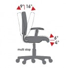 Mechanizmus AS2 - nezávislé nastavenie sedadla a sklonu operadla