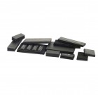 Iteco Trading S.r.l. - ESD krabička na súčiastky, odnímateľné veko, tvrdá pena, 34x34x12mm