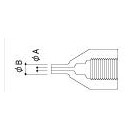 Hakko - Odspájkovaci hrot A 1503, Nozzle 2,0 mm