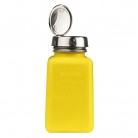 DESCO Europe - ESD dávkovacia fľaštička One-Touch durAstatic®, žltá, 180ml, 35276