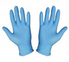 OEM PR - ESD pracovné nitrilové rukavice StaticTec, modré, veľkosť L, 50 párov/bal.