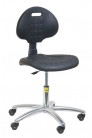 OEM PR - ESD stolička Soft PU StaticTec, kolieska, čierna