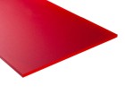 OEM CO - Plexisklo (d x š) 180 mm x 370 mm, hrúbka materiálu 3 mm, červená, 1 ks