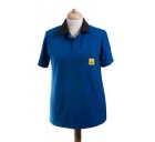  - ESD polotričko s krátkym rukávom StaticTec, modré, XS