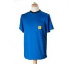  - ESD tričko s krátkym rukávom StaticTec, modré, XS