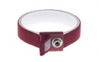 OEM PR - Uzemňovací náramok StaticTec, antialergický, vínový, 10mm