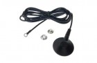 OEM PR - Uzemňovací kábel StaticTec, 1,8m, 10mm / 5mm očko, 1MOhm, čierny