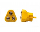 OEM PR - Uzemňovací vidlica StaticTec, 3x10mm